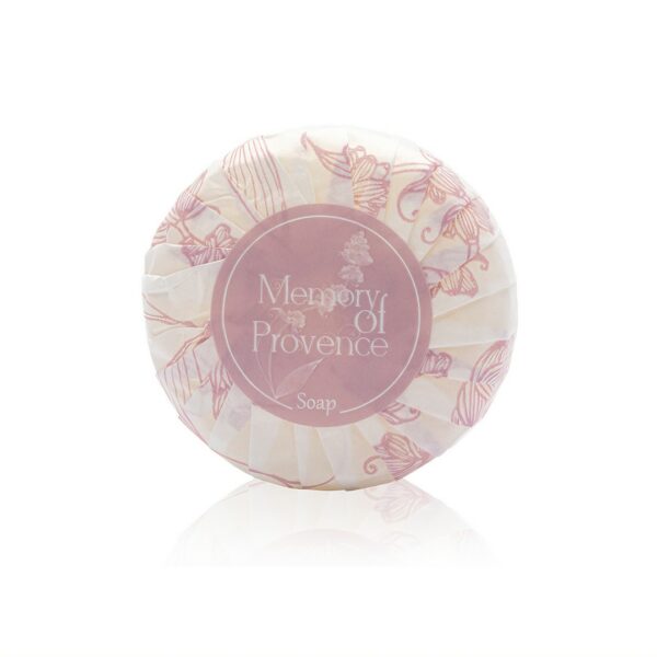 Memory of Provence, luxury hotel soap, boutique hotel toiletries, hotel amenities, scented hotel soap, premium hotel soap, Provence inspired, hotel guest soap, high-end amenities, fragrant soap, lemon scent, orange scent, jasmine scent, neroli scent, oakmoss scent, agastache rugosus, blackcurrant scent, eco-friendly soap, elegant hotel soap, luxurious soap, hotel toiletries, spa-like experience, premium quality soap, guest toiletries, hotel room amenities