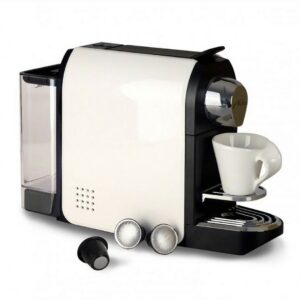 hotel coffee machine, Nespresso capsule machine, cream coffee maker, compact hotel coffee maker, luxury hotel coffee, rapid heating coffee machine, stylish hotel appliance, easy-to-use coffee maker, premium hotel amenities, traveler coffee machine, high-quality brewing, hotel room coffee, coffee machine for hotels, sleek coffee maker, modern hotel appliance, guest room coffee machine, Nespresso compatible coffee maker, energy-efficient coffee machine, hotel room appliance, coffee maker for travelers, hotel room amenities, cream hotel coffee machine, elegant coffee machine, instant coffee machine, hotel coffee solution