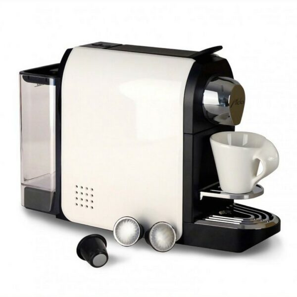 hotel coffee machine, Nespresso capsule machine, cream coffee maker, compact hotel coffee maker, luxury hotel coffee, rapid heating coffee machine, stylish hotel appliance, easy-to-use coffee maker, premium hotel amenities, traveler coffee machine, high-quality brewing, hotel room coffee, coffee machine for hotels, sleek coffee maker, modern hotel appliance, guest room coffee machine, Nespresso compatible coffee maker, energy-efficient coffee machine, hotel room appliance, coffee maker for travelers, hotel room amenities, cream hotel coffee machine, elegant coffee machine, instant coffee machine, hotel coffee solution