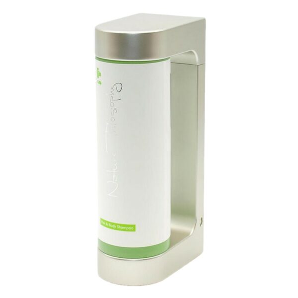 Wall Holder Easy Press Dispenser, Old Silver - Image 2