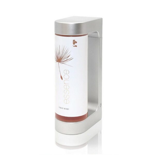 Wall Holder Easy Press Dispenser, Silver Matt - Titanium - Image 2