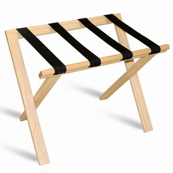 Luggage Rack Wood, Natural Simple - EndeavorCzech.cz