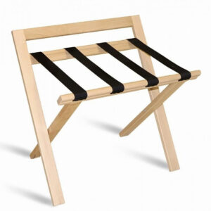 Luggage Rack Wood Plus, Natural - EndeavorCzech.cz