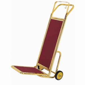 Hotel Luggage Hand Cart, Gold-Red - EndeavorCzech.cz