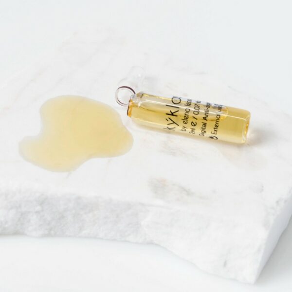 Anti-aging Facial Ampoules Olive and Tsubaki Oil, 7*2 ml Kyklos - Image 2