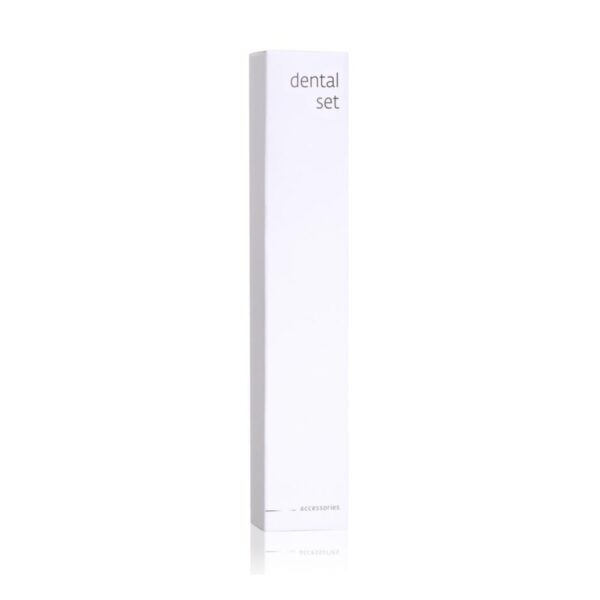Minimalist white boxed dental set featuring sleek packaging – a premium hotel accessory ideal for modern guest amenities and luxury hotel toiletries.