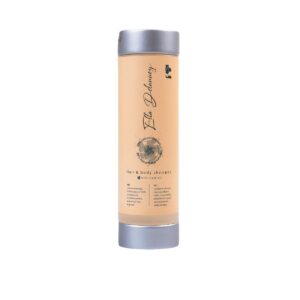 Ella Delannoy 300ml hair and body shampoo in a stylish press dispenser, enriched with argan oil and natural extracts, perfect for hotel amenities and luxury hotel toiletries.
