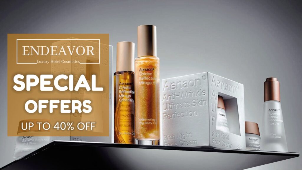 Special offers on skin care products with body cream, body oil, shimmering oil