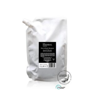 Hotel shampoo refill 360ml with ginseng, Herbal collection. Luxury hotel toiletries by ENDEAVOR